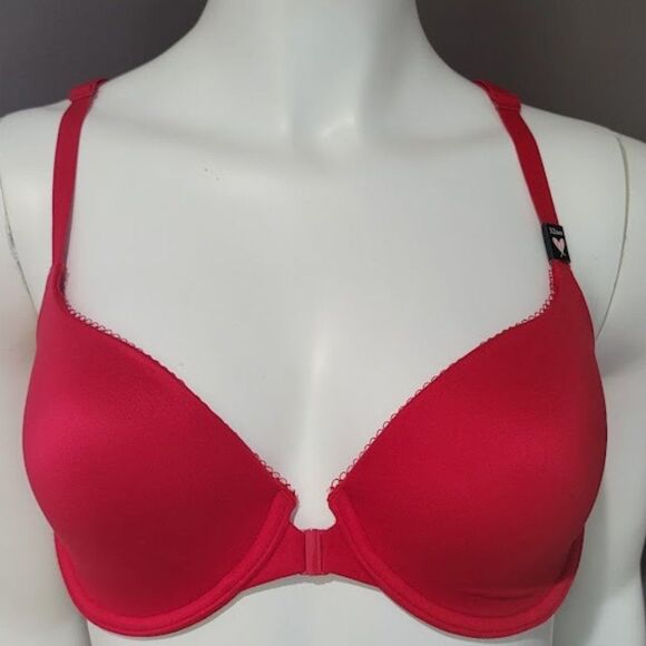 VS Demi Bra Red Racerback Lace NWT - Picture 3 of 8